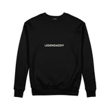 Legendaddy Sweatshirt — Siyah — ön görünüm
