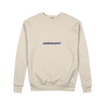 Legendaddy Sweatshirt — Bej — ön görünüm