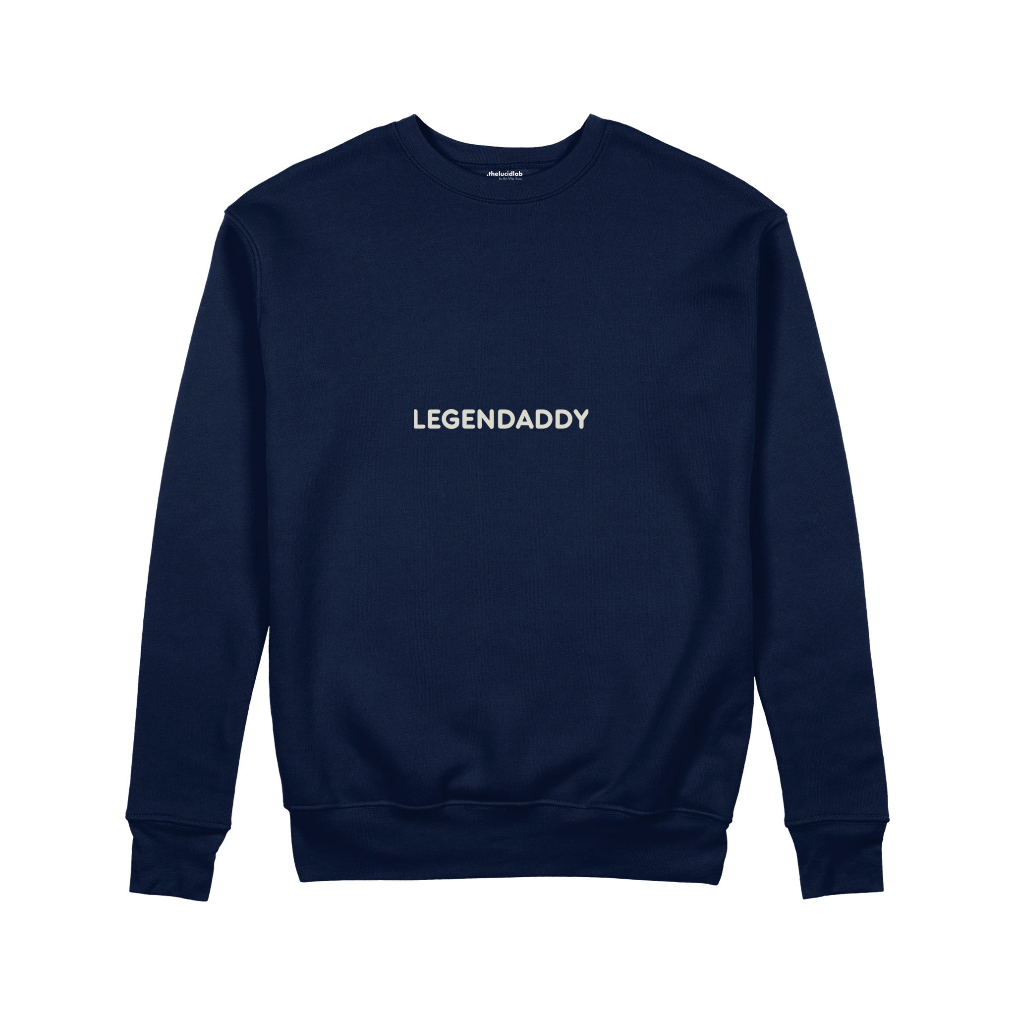 Legendaddy Sweatshirt — Lacivert — ön görünüm
