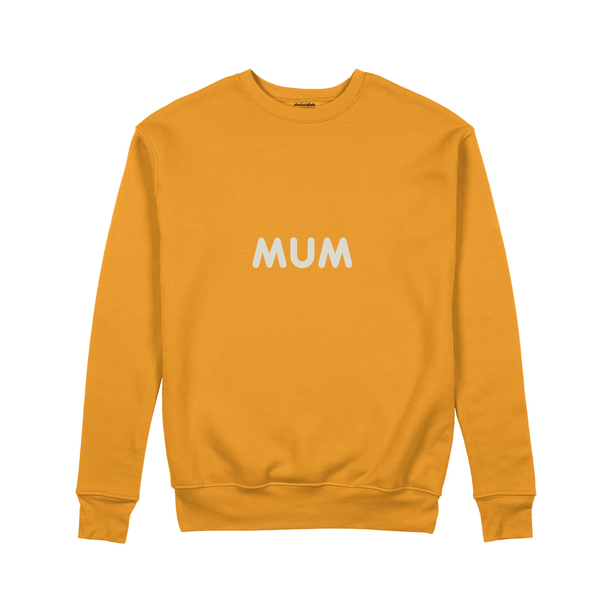 Mum Sweatshirt — Turuncu — ön görünüm