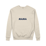 Mama Sweatshirt — Bej — ön görünüm