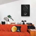 Football Chalkboard - Futbol Topu Poster