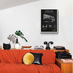 Football Goal Chalkboard - Kale Poster