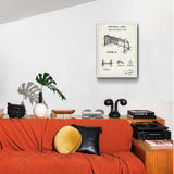 Football Goal Ivory - Kale Poster