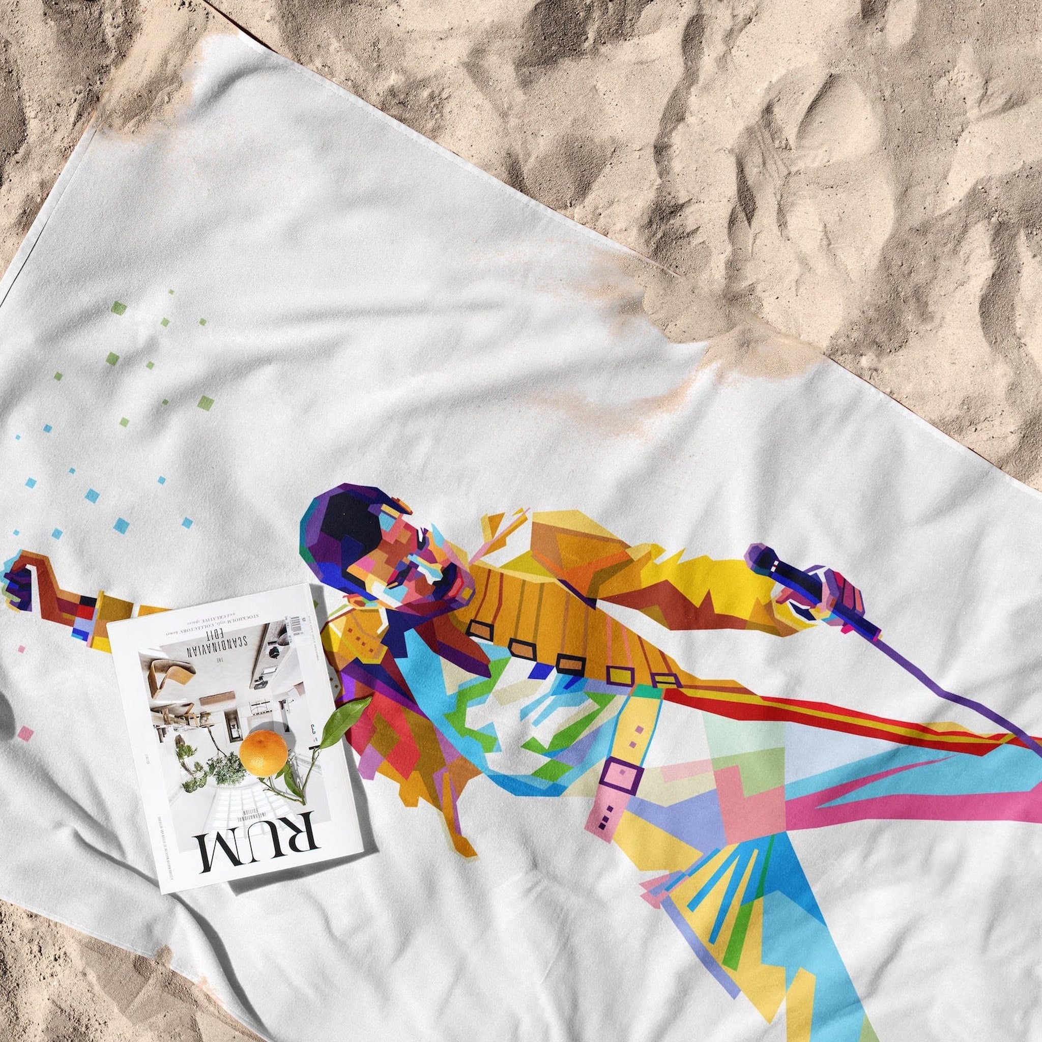 Freddie Mercury Plaj Havlusu