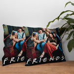 Friends Çift Taraflı Kırlent Kılıfı 2 Adet
