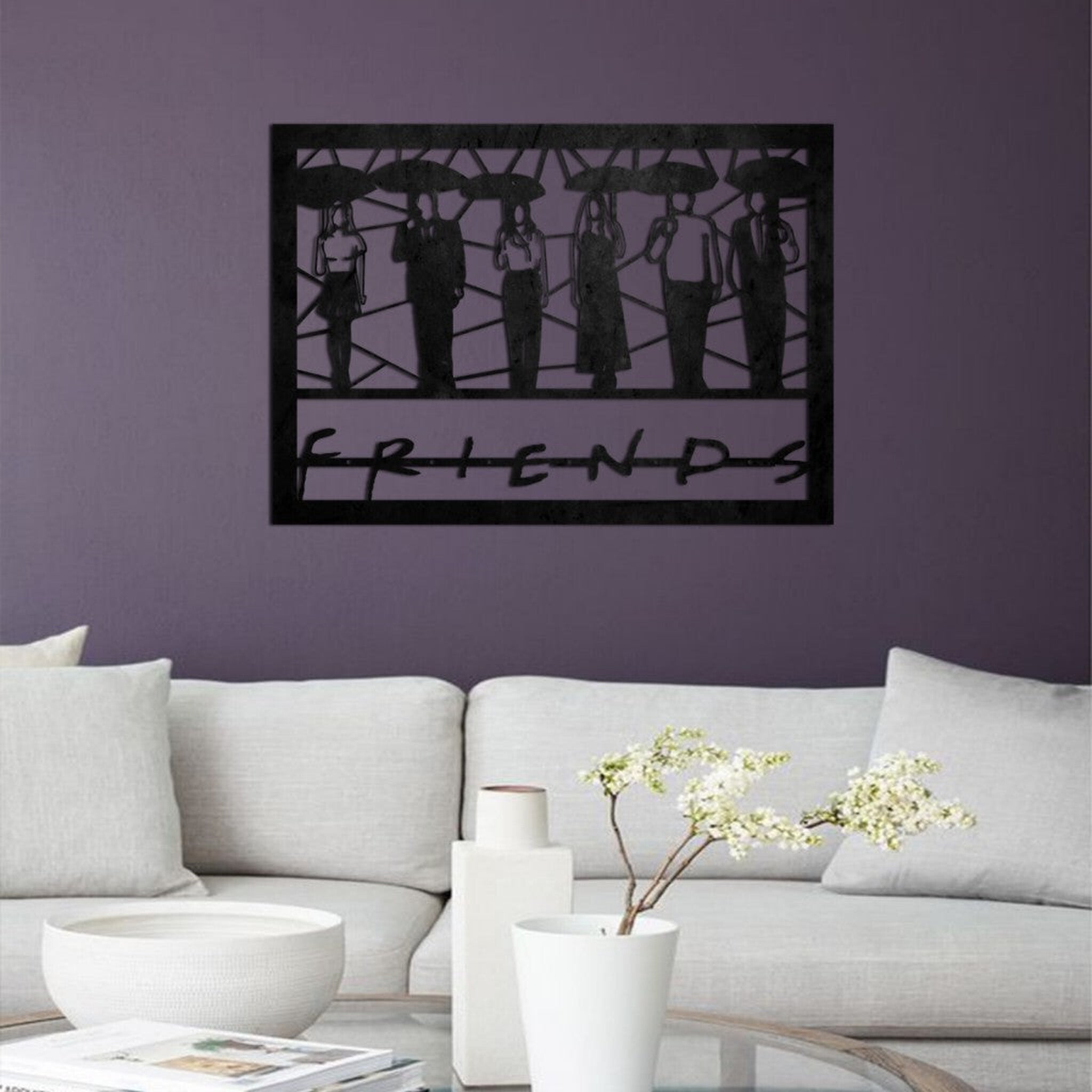 Friends - Metal Tablo