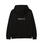 FUCK U Hoodie - Siyah - arka görünüm