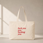 Fuck You Club Tote Bag – ön görünüm