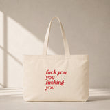 Fuck You Club Tote Bag – ön görünüm