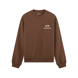 German Grand Prix – Nürburgring Grand Prix Oversize Sweatshirt - Kahverengi - ön görünüm