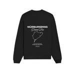 German Grand Prix – Nürburgring Grand Prix Oversize Sweatshirt - Siyah - arka görünüm