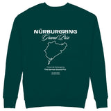 German Grand Prix – Nürburgring Grand Prix Sweatshirt - Koyu Yeşil - arka görünüm