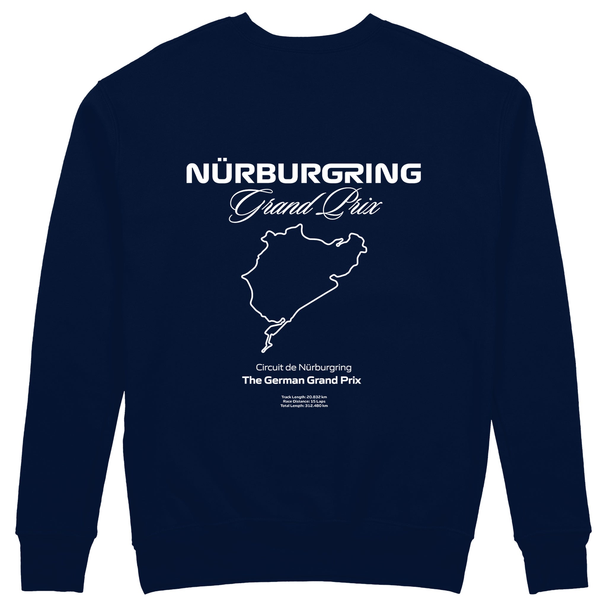 German Grand Prix – Nürburgring Grand Prix Sweatshirt - Lacivert - arka görünüm