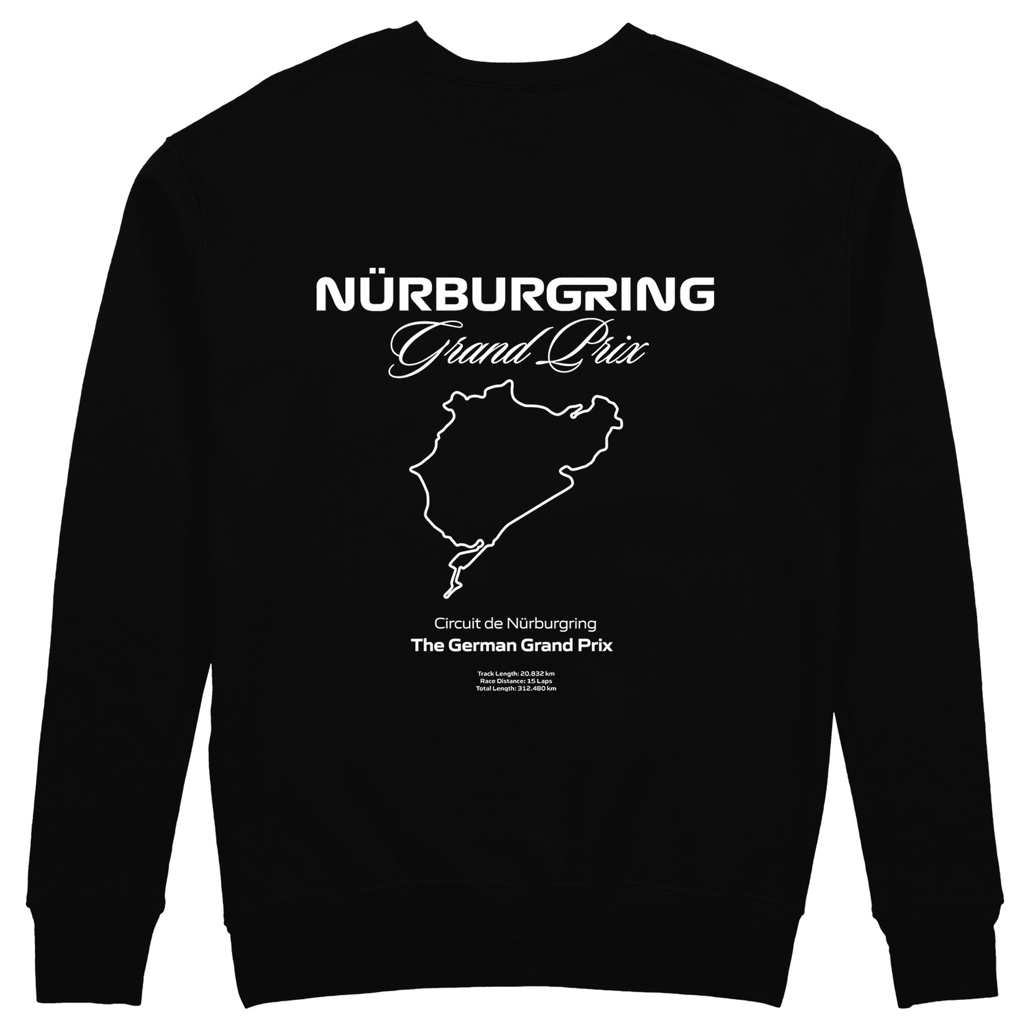 German Grand Prix – Nürburgring Grand Prix Sweatshirt - Siyah - arka görünüm