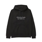 Go Find Less Hoodie - Siyah - ön görünüm