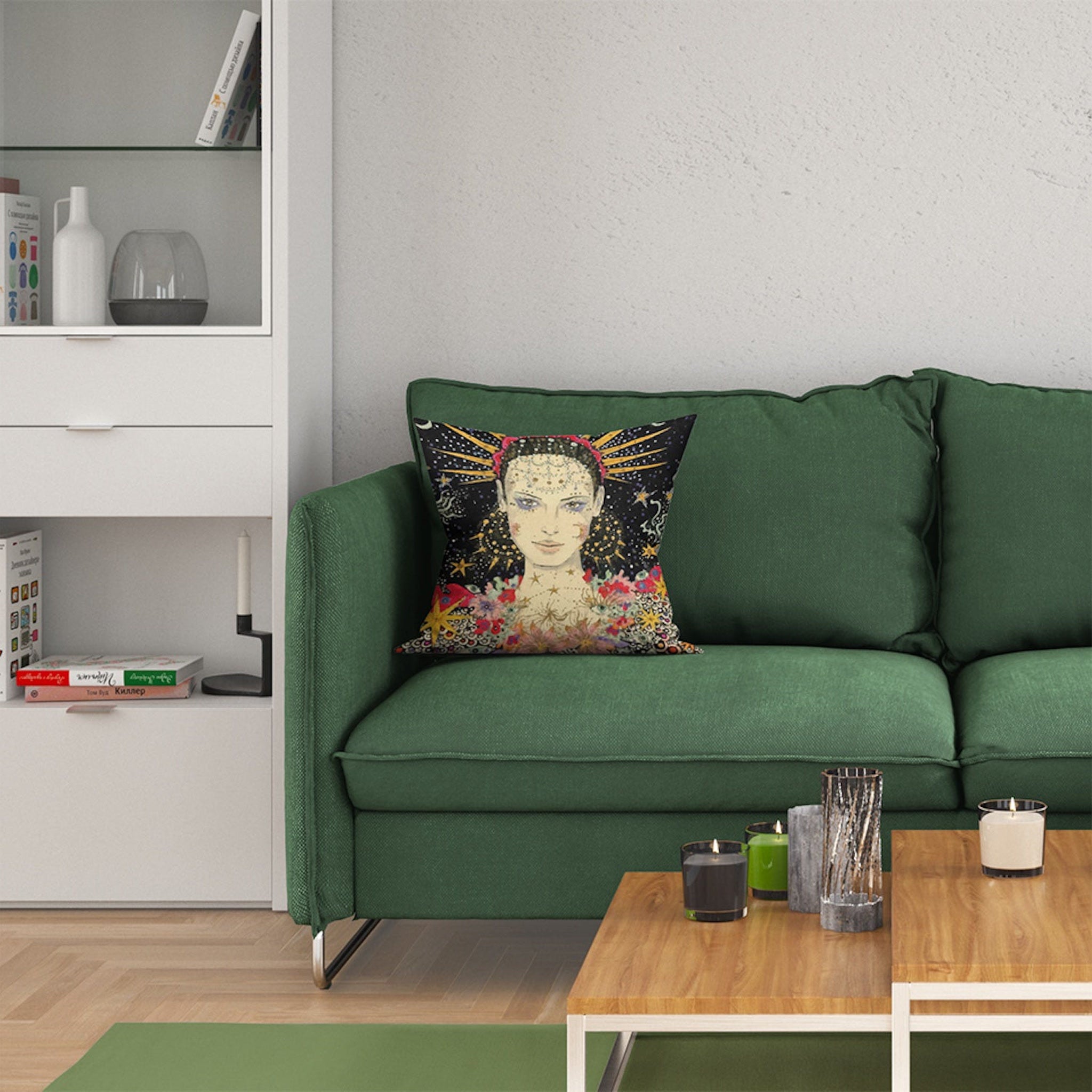 Goddess Çift Taraflı Kırlent Kılıfı 2 Adet