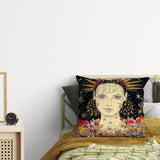 Goddess Çift Taraflı Kırlent Kılıfı 2 Adet