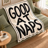 Good at Naps Polar TV Battaniyesi — Çapraz görünüm