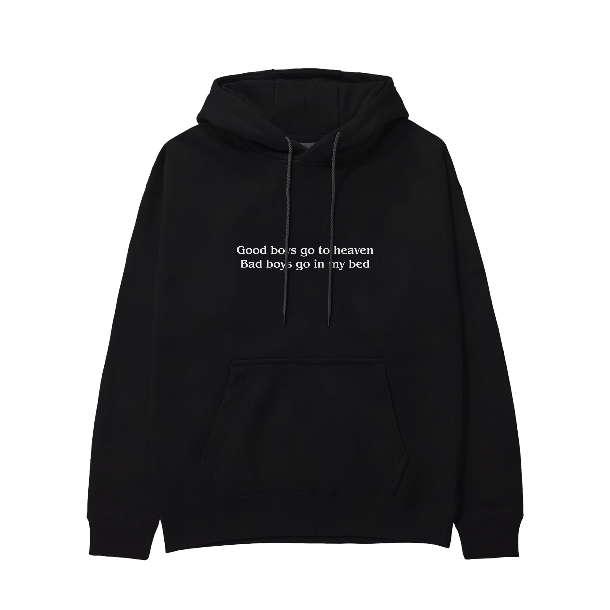 Good Boys & Bad Boys Hoodie - Siyah - ön görünüm
