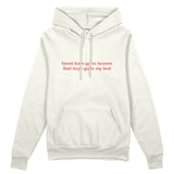 Good Boys & Bad Boys Oversize Hoodie - Beyaz - ön görünüm