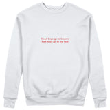 Good Boys & Bad Boys Sweatshirt - Beyaz - ön görünüm