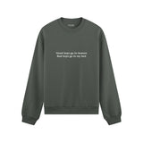 Good Boys & Bad Boys Oversize Sweatshirt - Antrasit - ön görünüm