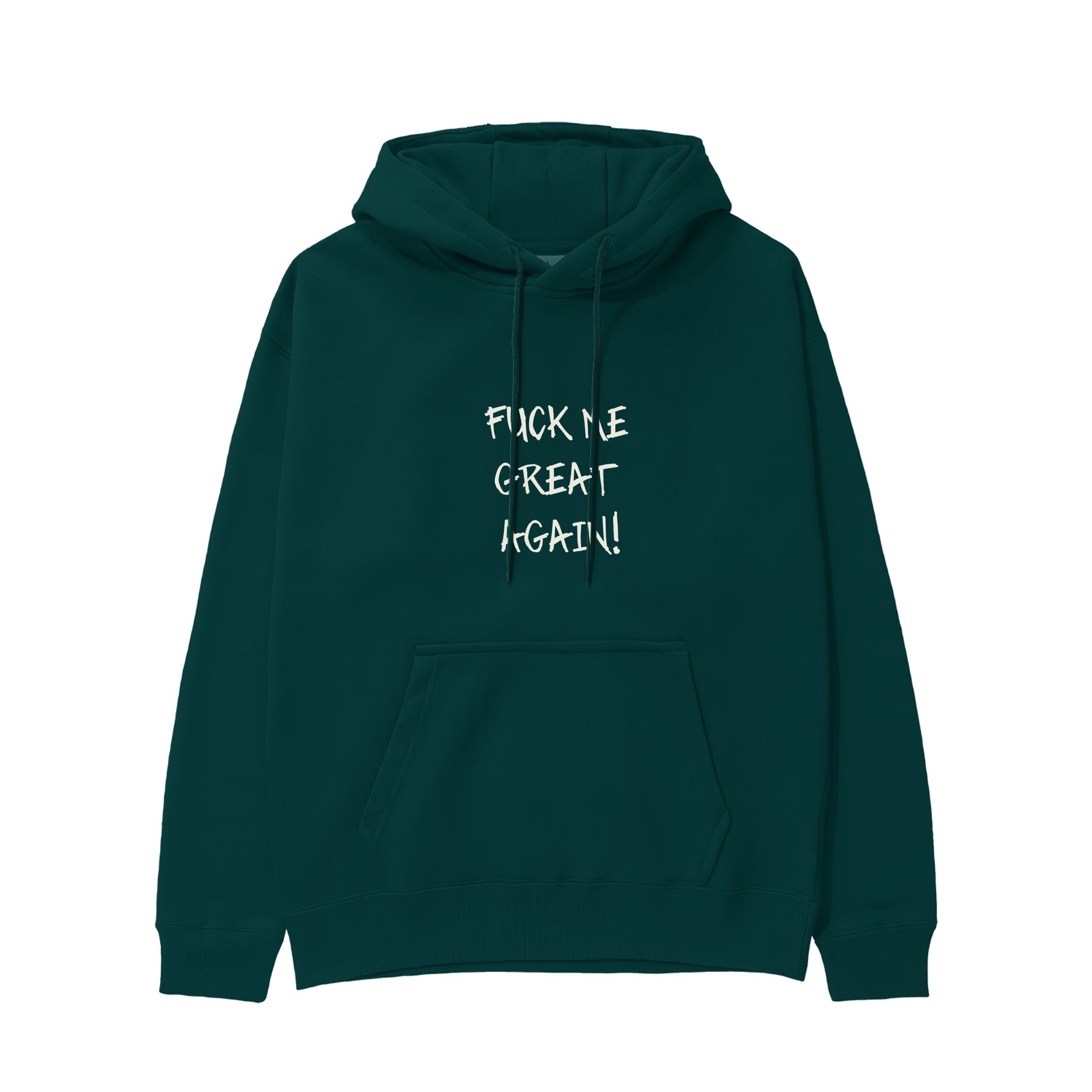 Great Again Hoodie - Koyu Yeşil - ön görünüm