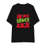 Grinch Era Oversize Tişört Siyah Arka