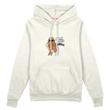 GTA San Andreas Oversize Hoodie — Beyaz — Ön baskı