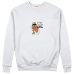 GTA San Andreas Sweatshirt — Beyaz — Ön baskı