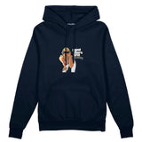 GTA San Andreas Oversize Hoodie — Lacivert — Ön görünüm
