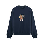 GTA San Andreas Oversize Sweatshirt — Lacivert — Ön görünüm