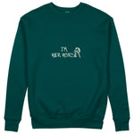 Her Horse Sweatshirt - Koyu Yeşil - ön görünüm