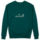 Her Horse Sweatshirt - Koyu Yeşil - ön görünüm