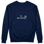 Her Horse Sweatshirt - Lacivert - ön görünüm