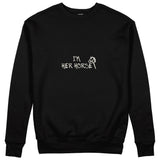 Her Horse Sweatshirt - Siyah - ön görünüm