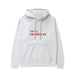 His Favorite Ex Hoodie - Beyaz - ön görünüm