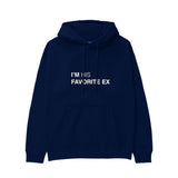 His Favorite Ex Hoodie - Lacivert - ön görünüm