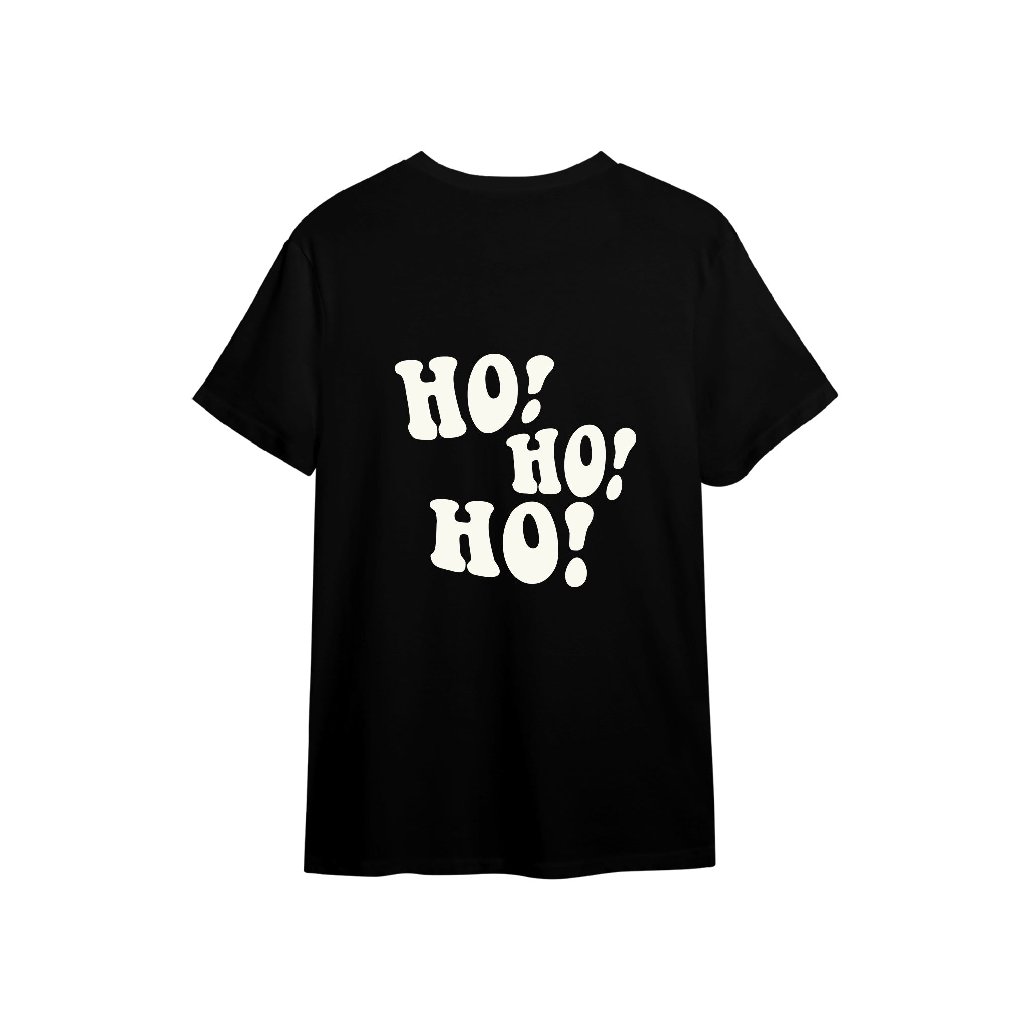 Ho Ho Ho Tişört Siyah Arka