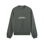 Hot Girls Drink Tequila Oversize Sweatshirt - Antrasit - ön görünüm