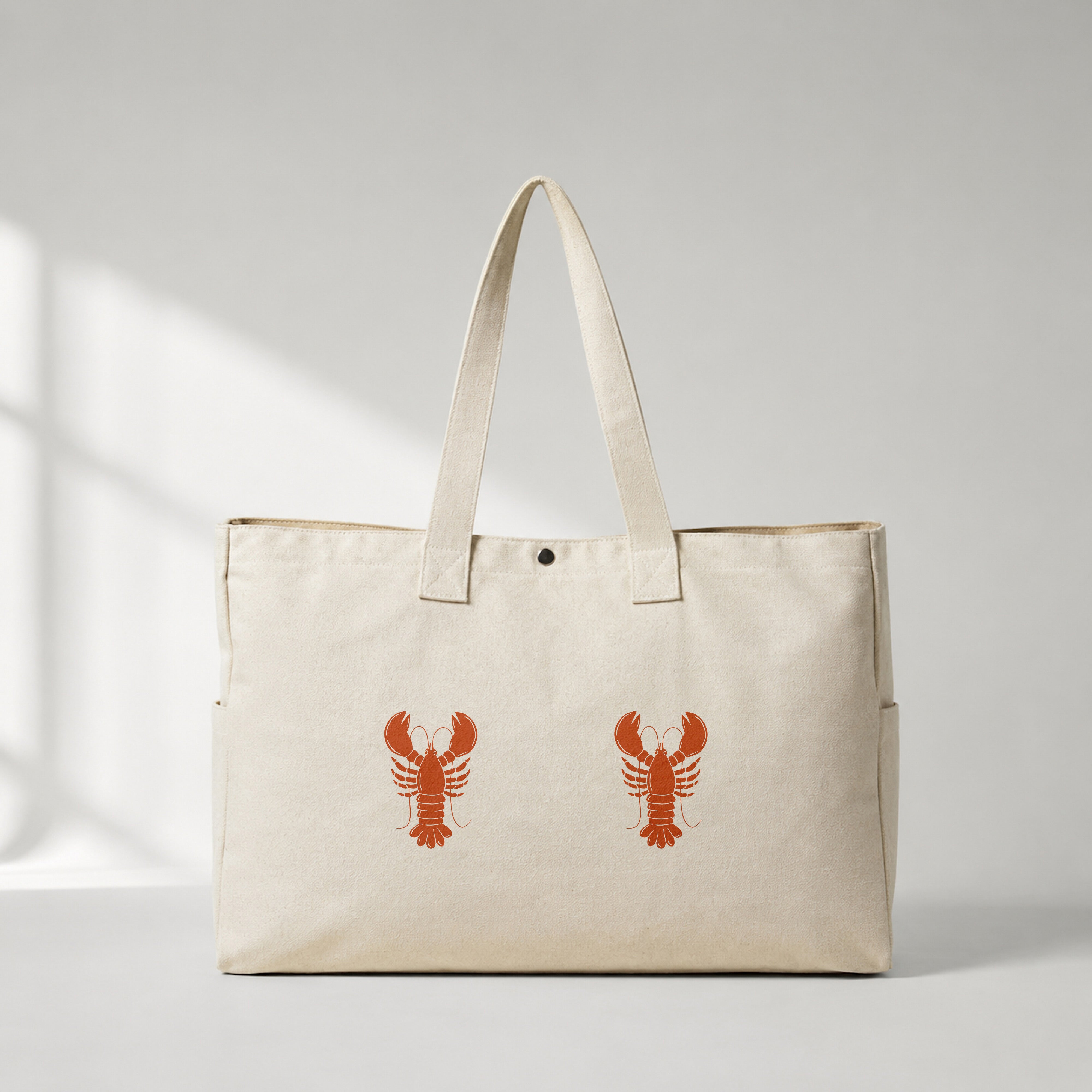Hot Lobsters Daily Tote Bag – ön görünüm