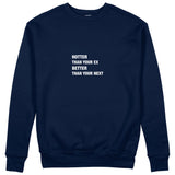 Hotter & Better Sweatshirt - Lacivert - ön görünüm