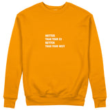 Hotter & Better Sweatshirt - Turuncu - ön görünüm