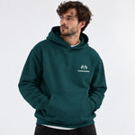 German Grand Prix – Nürburgring Grand Prix Hoodie – Koyu Yeşil – model üzerinde ön görünüm