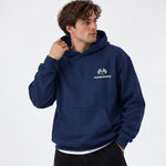 German Grand Prix – Nürburgring Grand Prix Hoodie – Lacivert – model üzerinde ön görünüm