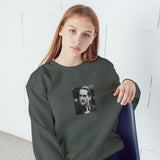Vito Corleone Oversize Sweatshirt – Antrasit – model üzerinde ön görünüm