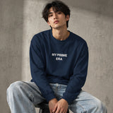 My Prime Era Oversize Sweatshirt – Lacivert – model üzerinde ön görünüm