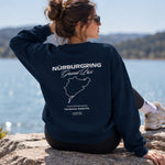 German Grand Prix – Nürburgring Grand Prix Oversize Sweatshirt – Lacivert – model üzerinde arka görünüm
