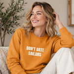 Sailor Sweatshirt – Turuncu – model üzerinde ön görünüm